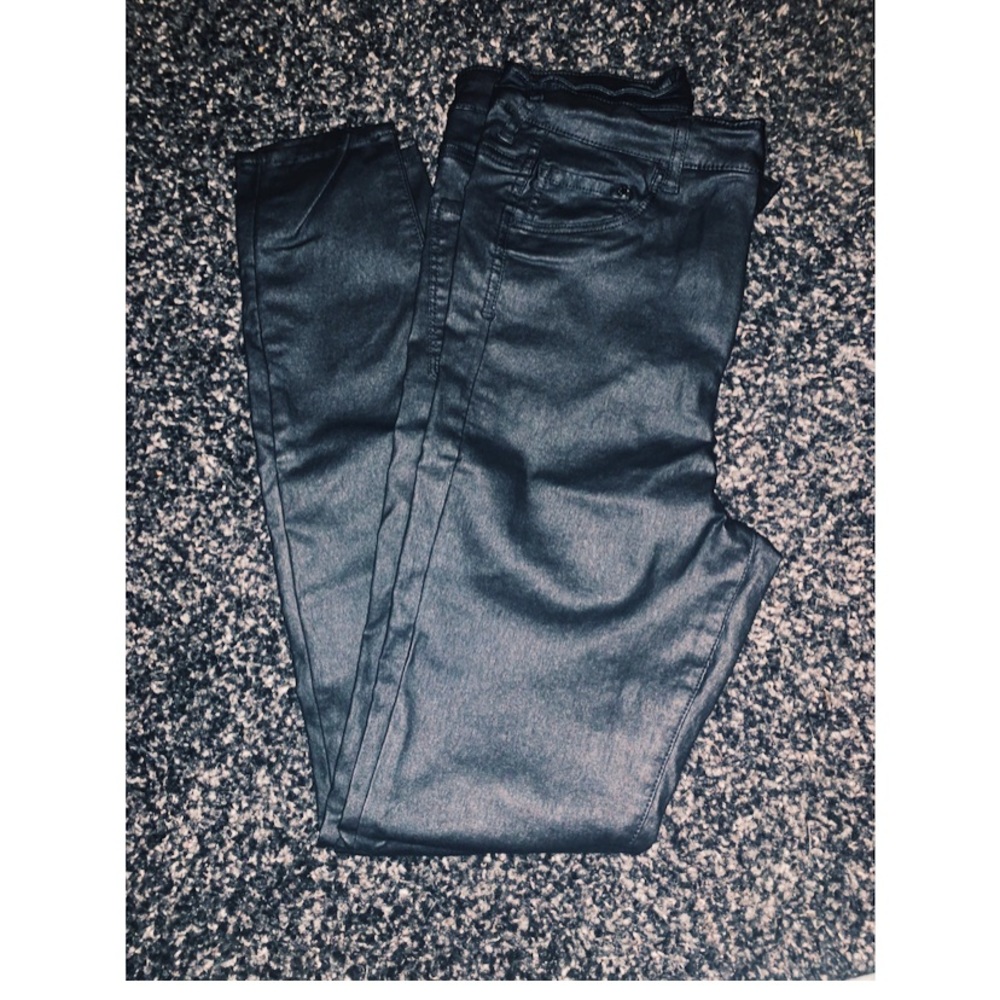 Pleather pants